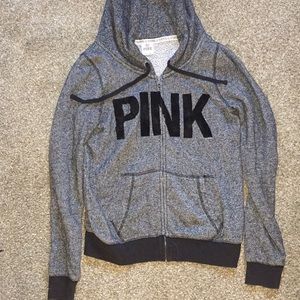 Zip-Up Sweatshirt by PINK